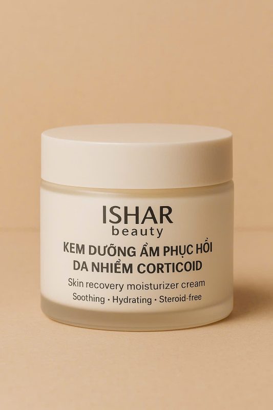 kem dưỡng ẩm phục hồi da nhiễm corticoid