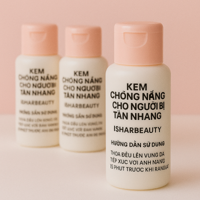 kem chống nắng cho người bị tàn nhang