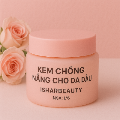 Kem Chống Nắng Cho Da Dầu Isharbeauty